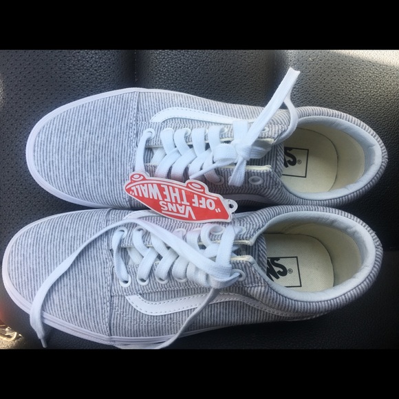vans grey rib